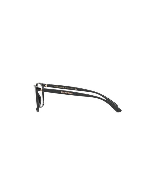 Dolce & Gabbana Black Dg5026 501 Optical Frames Nylon Squared Normal