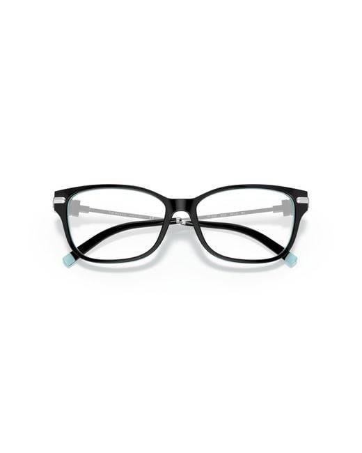Tiffany & Co Black Tf2207 8055 Optical Frames Acetate Squared Normal