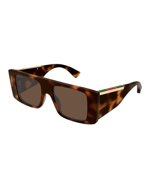 Gucci Black Gg1888S 002 Sunglasses Acetate Squared for men