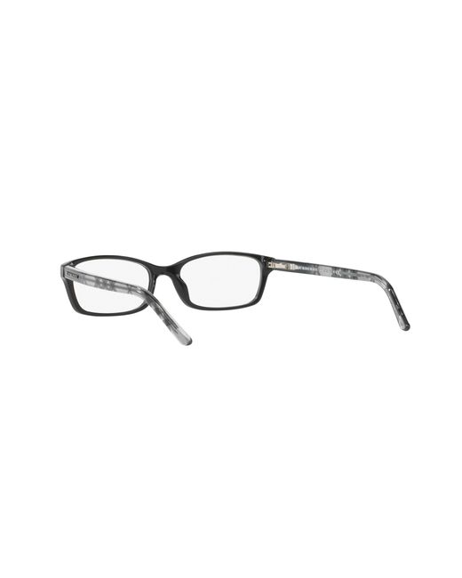 Burberry Black Be2073 3164 Optical Frames Acetate Pillow Normal