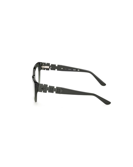 Guess Black Gu50323 096 Optical Frames Acetate Cat Eye Normal