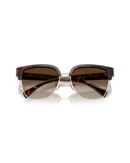Michael Kors Black Mk2262 St. Eustatius 300613 Sunglasses Injected Squared Normal Shaded