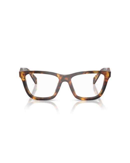 Prada Black Pr C10V 14L1O1 Optical Frames Acetate Butterfly Normal