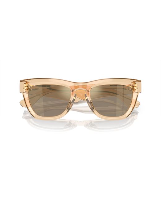 Burberry Black Be4415U 40635A Sunglasses Acetate Squared Mirrored Mirror