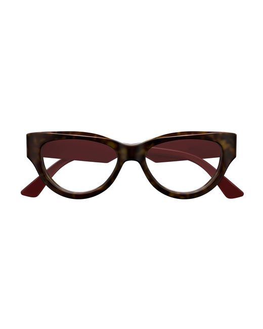 Gucci Black Gg1665O 006 Optical Frames Acetate Transparent Cat Eye