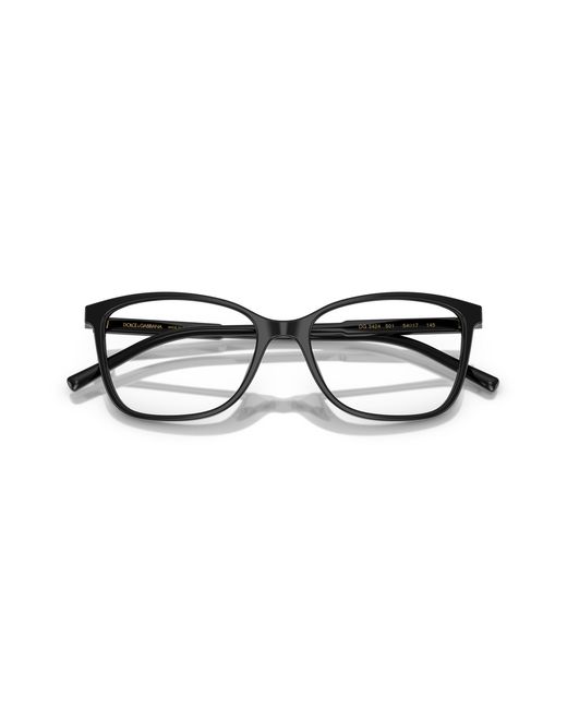 Dolce & Gabbana Black Dg3425 501 Optical Frames Acetate Butterfly Normal