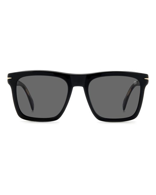 David Beckham Black Db 7000/Cs 807/M9 Sunglasses Acetate Squared Polarized for men