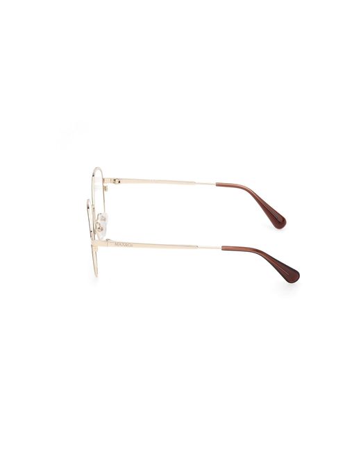 MAX&Co. Black Mo5165 050 Optical Frames Metal Round Normal