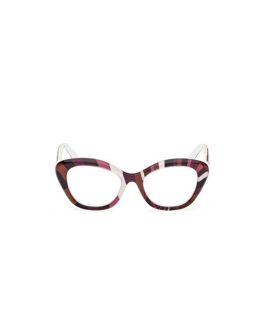Emilio Pucci Black Ep5272 099 Optical Frames Acetate Cat Eye Normal