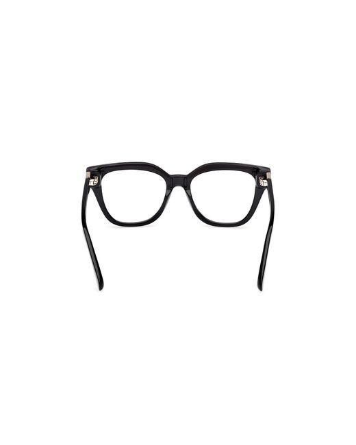 MAX&Co. Black Mo5193 001 Optical Frames Acetate Squared Normal