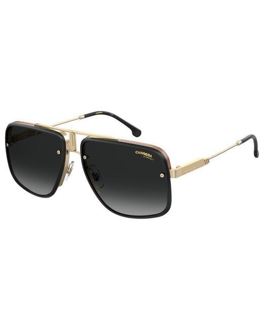 Carrera Black Ca Glory Ii Rhl/9O Sunglasses Metal Squared Shaded