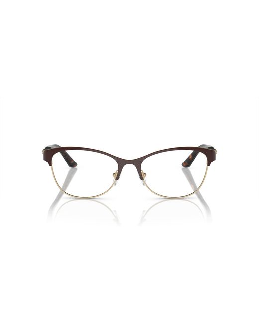 Versace Black Ve1233Q 1366 Optical Frames Metal Geometric Normal