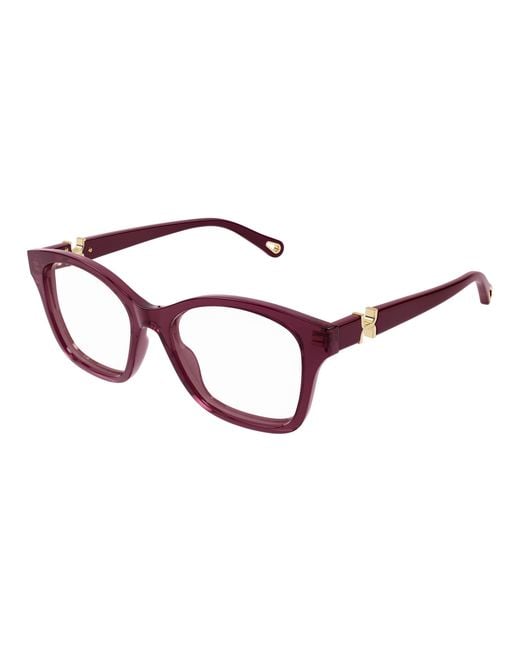 Chloé Black Ch0334O 010 Optical Frames Acetate Transparent Cat Eye