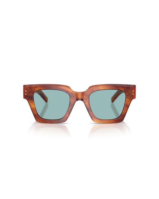 Dolce & Gabbana Black Dg4413 322180 Sunglasses Acetate Squared Normal for men