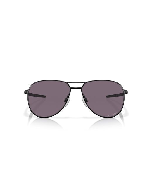Oakley Black Oo4147 Contrail 414701 Sunglasses Metal Round Normal Prizm for men