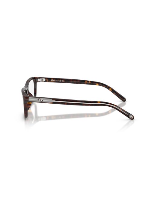 DIESEL Black Dl4017U 2003 Optical Frames Acetate Transparent Squared Normal