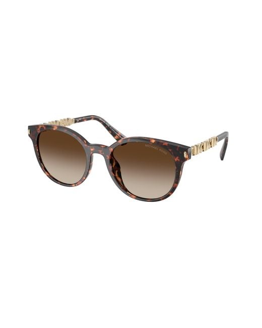 Michael Kors Black Mk2264U Pienza 300613 Sunglasses Injected Round Normal Shaded