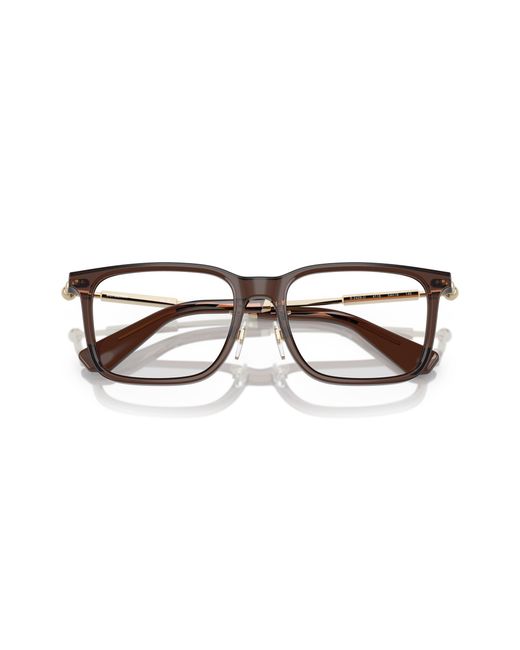 Burberry Black Be2426D 4116 Optical Frames Acetate Transparent Squared Normal for men