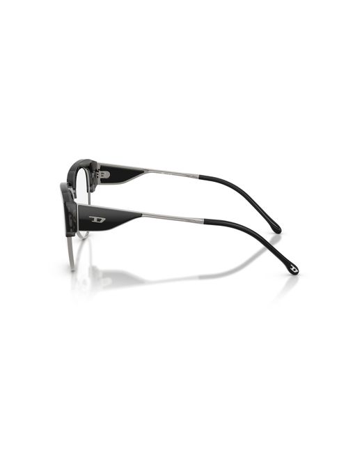 DIESEL Black Dl4023 2044 Optical Frames Acetate Transparent Round Normal