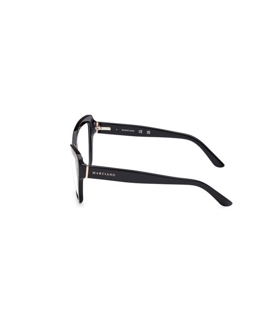 Guess Black Gm50034 001 Optical Frames Acetate Butterfly Normal