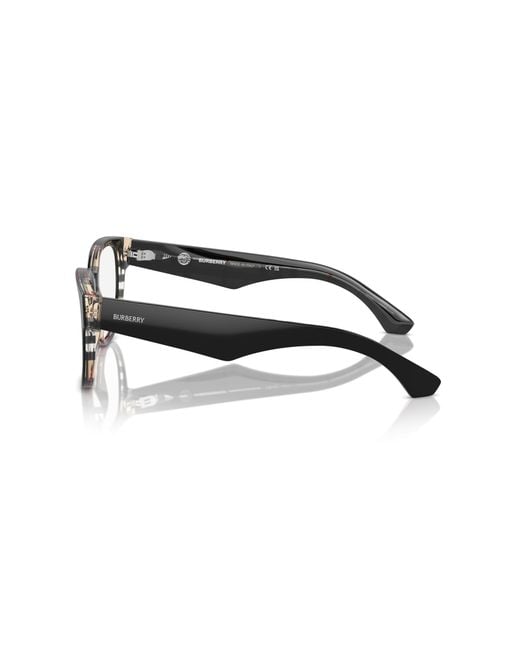 Burberry Black Be2410 4121 Optical Frames Acetate Pantos Normal
