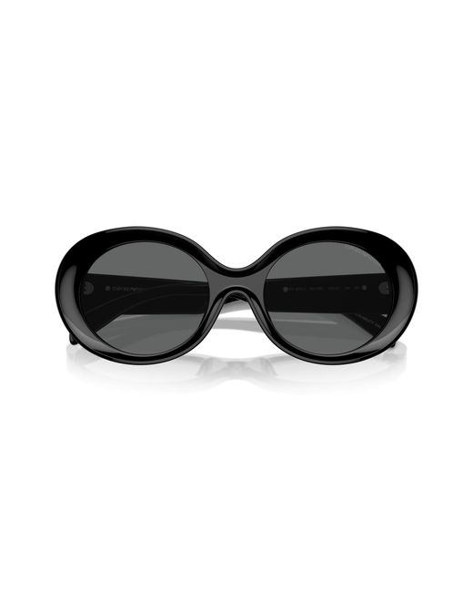 Emporio Armani Black Ea4231U 501787 Sunglasses Acetate Round Normal