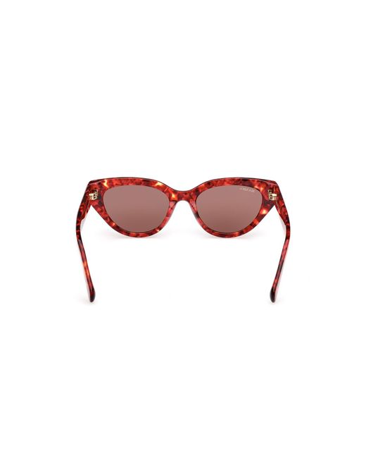 MAX&Co. Red Mo0127 54E Sunglasses Acetate Cat Eye Normal