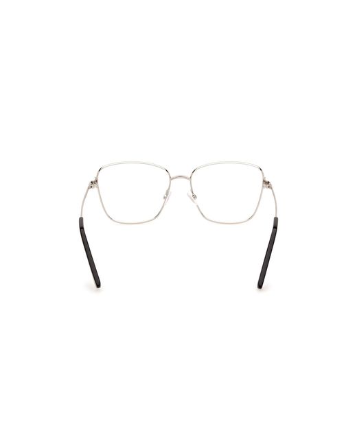 Emilio Pucci Black Ep5246 016 Optical Frames Metal Squared Normal