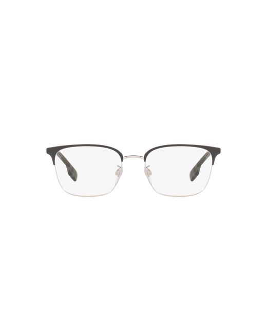 Burberry Black Be1338D 1005 Optical Frames Metal Squared Normal for men