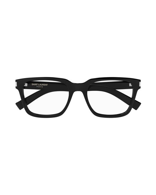 Saint Laurent Black Sl 621 001 Optical Frames Acetate Transparent Squared