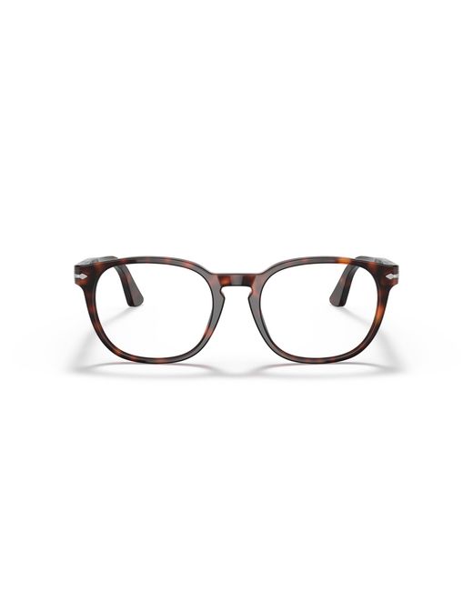 Persol Black Po3283V 24 Optical Frames Acetate Transparent Round Normal for men