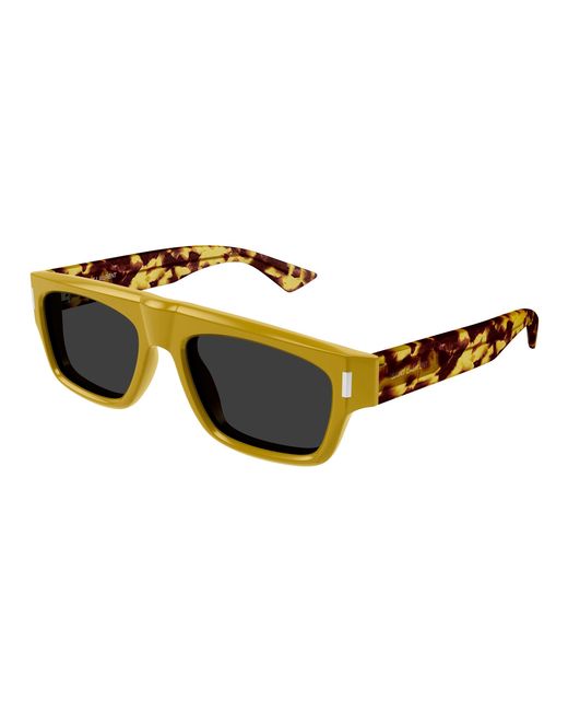 Saint Laurent Black Sl 762 004 Sunglasses Acetate Squared for men