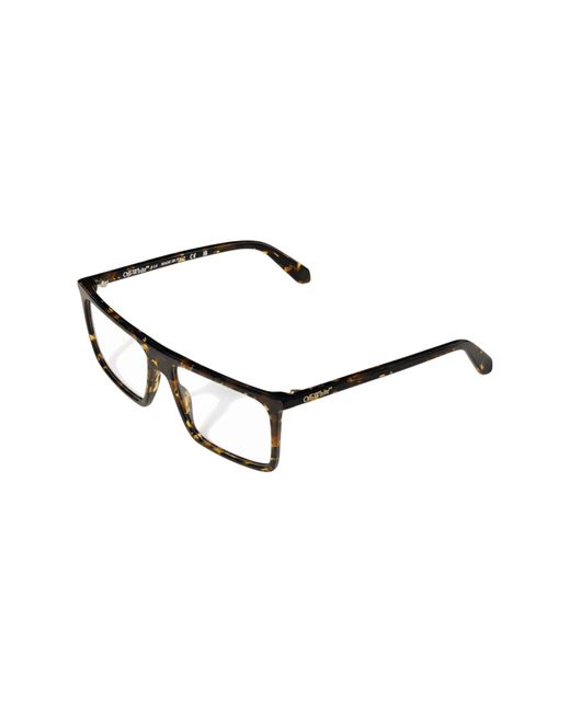 Off-White c/o Virgil Abloh Black Ow5027 Style 5027 6000 Optical Frames Acetate Squared