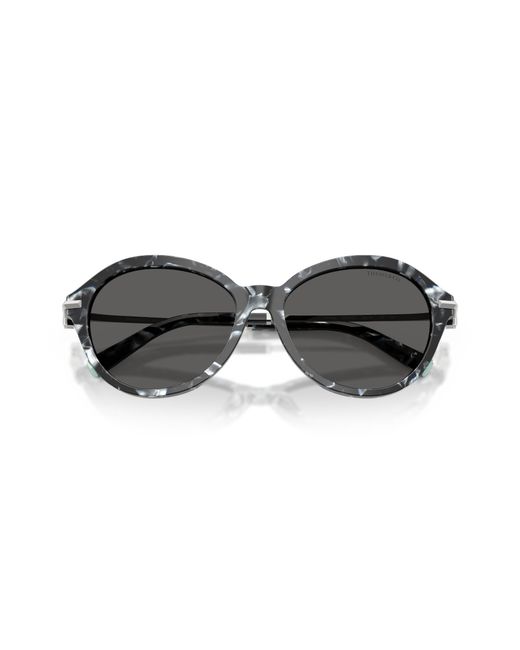 Tiffany & Co Black Tf4259 8428S4 Sunglasses Acetate Round Normal