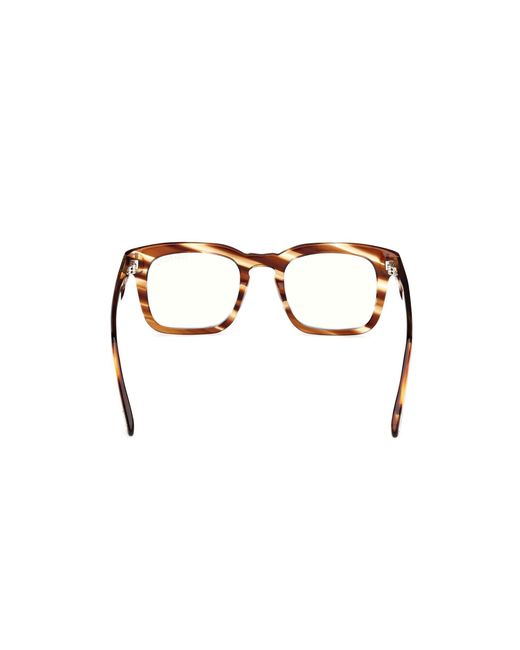Tom Ford Black Ft6025-B 053 Optical Frames Acetate Squared Normal for men