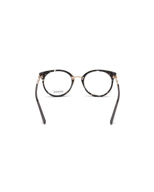 Guess Black Gu2834 050 Optical Frames Acetate Round Normal