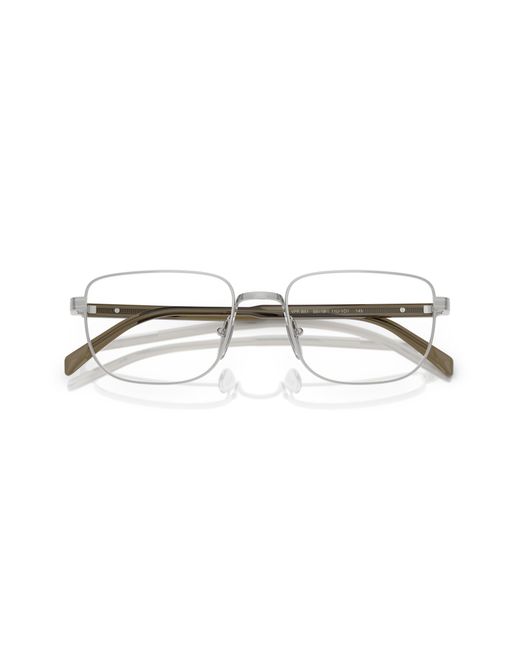 Prada Black Pr B51V 1Bc1O1 Optical Frames Squared Normal for men