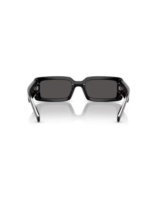 Dolce & Gabbana Black Dg6187 501/87 Sunglasses Injected Squared Normal