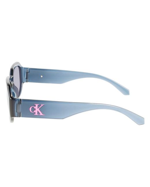 Calvin Klein Black Ckj22633S 405 Sunglasses Plastic Squared Mirrored