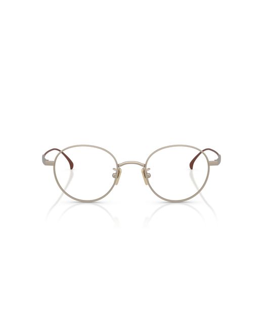 Moncler Black Me1013Td 1003 Optical Frames Titanium Transparent Round Normal