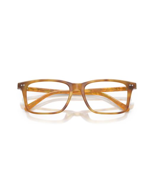 Ralph Lauren Black Rl6264U 6185 Optical Frames Acetate Transparent Round Normal for men
