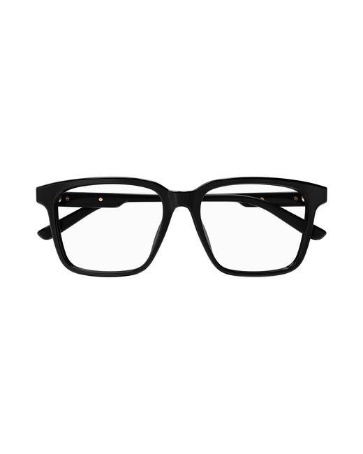 Gucci Black Gg1293Oa 001 Optical Frames Acetate Squared for men