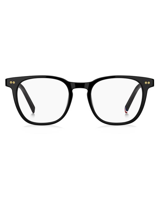 Tommy Hilfiger Black Th 2187 807 Optical Frames Acetate Squared Normal for men