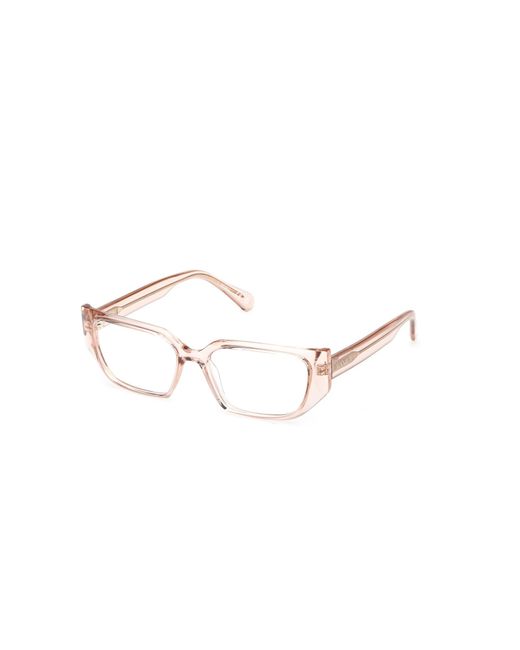 MAX&Co. Black Mo5207 072 Optical Frames Injected Geometric Normal