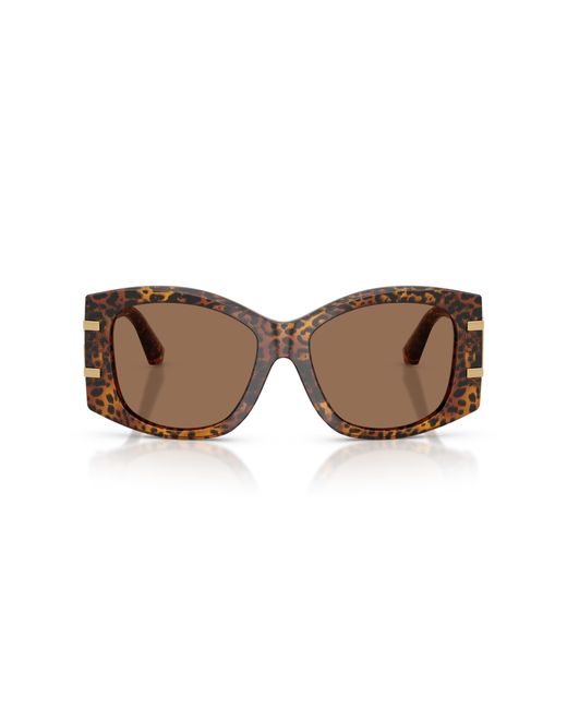 Dolce & Gabbana Black Dg4501 347073 Sunglasses Acetate Butterfly Normal