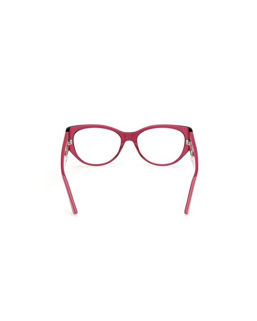 Guess Black Gu50351 069 Optical Frames Acetate Cat Eye Normal