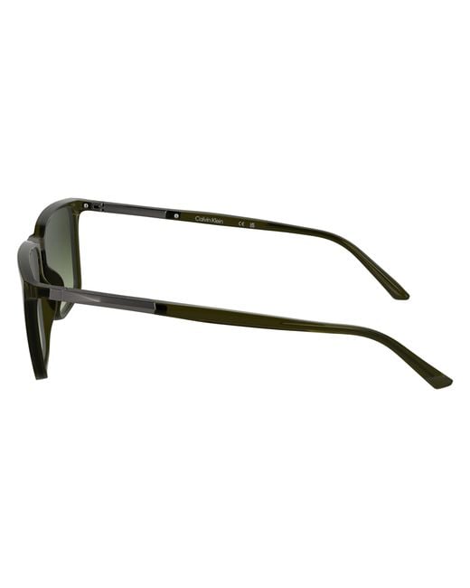 Calvin Klein Black Ck25505S 317 Sunglasses Bio-Inject Squared Normal for men