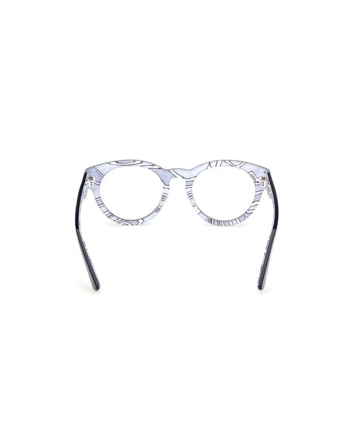 Emilio Pucci Black Ep5282 092 Optical Frames Acetate Round Normal