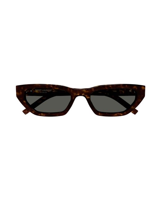 Saint Laurent Black Sl M126 002 Sunglasses Acetate Squared Normal
