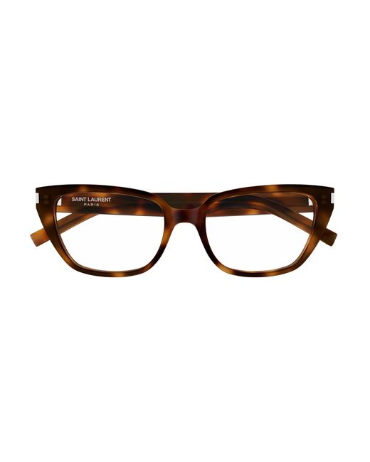 Saint Laurent Black Sl 896 003 Optical Frames Acetate Transparent Cat Eye